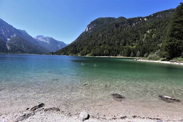 Slovinsko dodávkou /bydlíkem/ 9 - Lago del Predil | Kam se vydat.cz