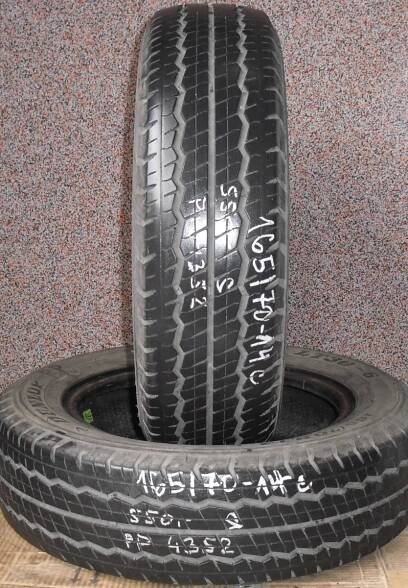Dunlop Sp LT 30 165/70 R14 C 89/87R - Použité pneumatiky, alu kola a disky - PNEU POUŽITÉ.cz