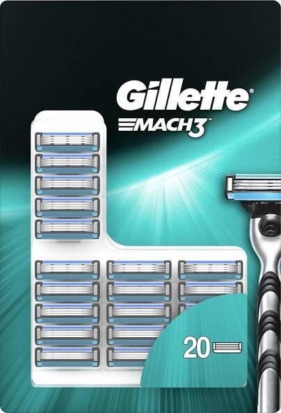 Gillette Mach3 20 ks