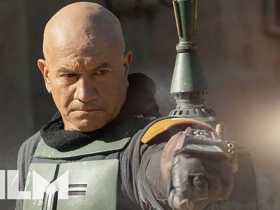 Temuera Morrison is ready for trouble in this exclusive image from The Book of Boba Fett