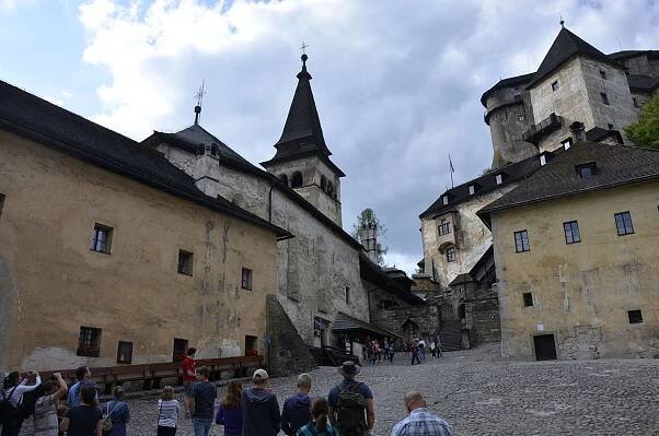 Fotografie miest na Slovensku - Oravský podzámok