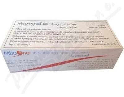 MISPREGNOL POR 400MCG TBL NOB 16 I