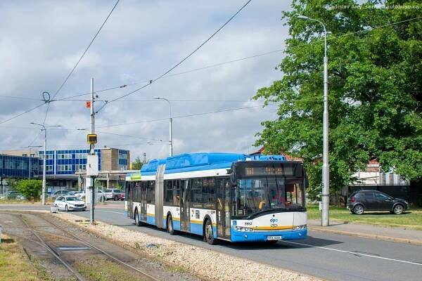 Fotografie Solaris Urbino 18 III CNG 7852 (9T9 0384) Dopravní podnik Ostrava