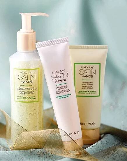Mary Kay Satin Hands Pampering Set - White Tea & Citrus
