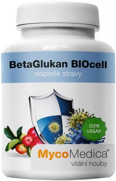 MycoMedica BetaGlukan BIOCell 90 kapslí