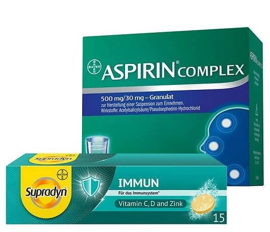 Aspirin® Complex Granulat + Supradyn® Immun
