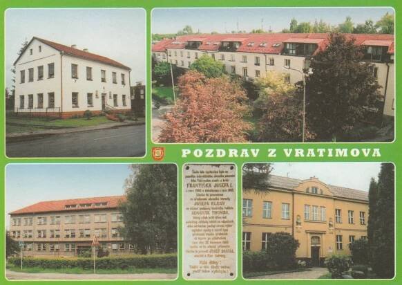 VRATIMOV  - Pohlednice místopis