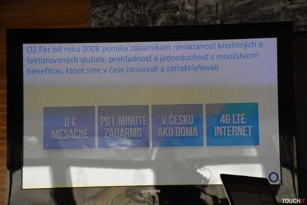 Operátor O2 prináša dátové paušály, 20 GB ale bez voľných minút | TOUCHIT