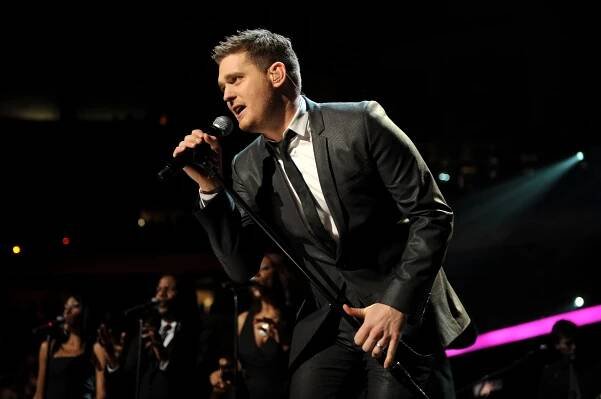 Michael Bublé knows his name is funny