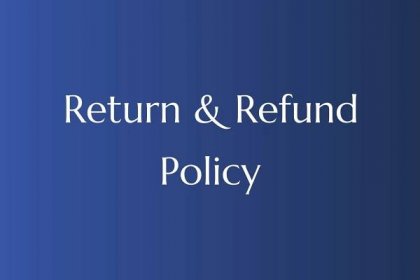 Return & Refund Policy - Persiada