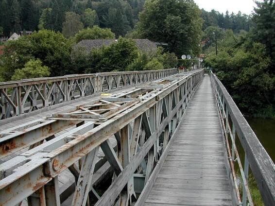 Chocerady, Sazavou river bridge.