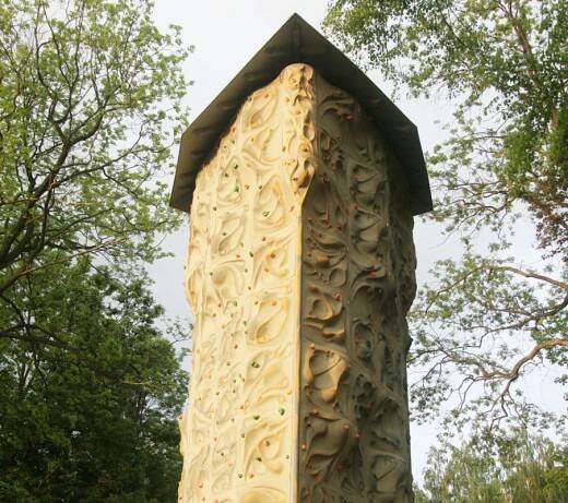 Lezecká stěna - Lanový park Bedřichov