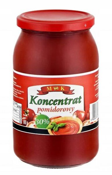 Rajčatový koncentrát MK 900 g
