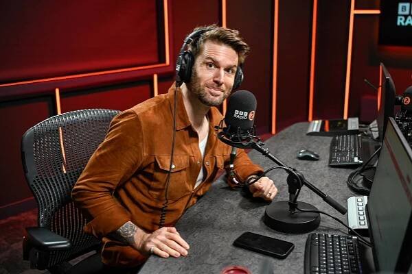 Joel Dommett at BBC Radio 2.