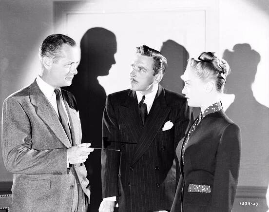 Dáma v jezeře - Z filmu - Robert Montgomery, Leon Ames, Audrey Totter