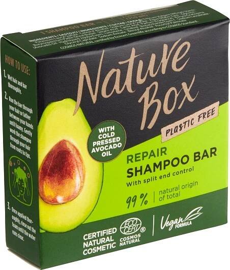 NATURE BOX Avocado Shampoo Bar 85 g