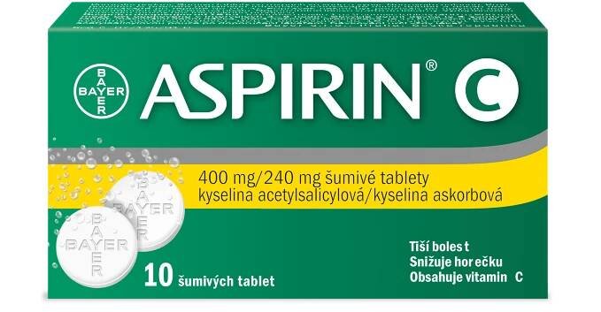 ASPIRIN C 400MG/240MG šumivá tableta 10