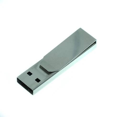 Kovový mini USB flash disk spona | Société s.r.o.