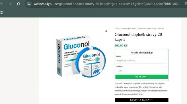 gluconol recenze