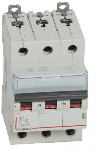 LEGRAND Jistič 16C/3 DX3 409254