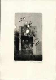 TT 322 grafika, signatura, číslováno, Vladimír Kintera - Výtvarné umění