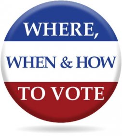 where when how to vote graphic