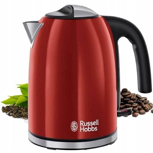 Bezdrátová varná konvice RUSSELL HOBBS 20412-70 Colours Plus Fleme Red