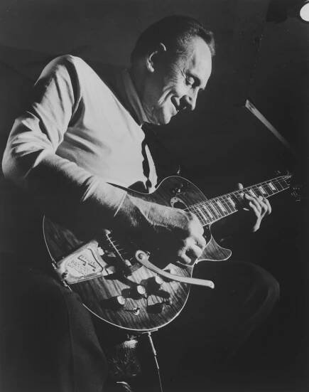 Les Paul on Gibson Guitars, Eric Clapton, and Django Reinhardt