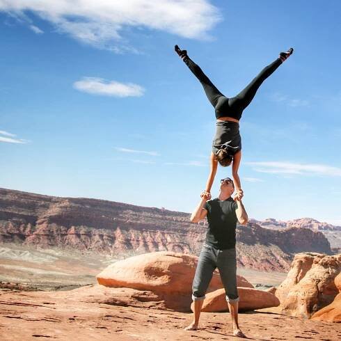 Hand to Hand, Whips, and Icarian Immersion at Acro Enso Reno, NV with Aaron and Sarah Kat - Aaron Lind Music