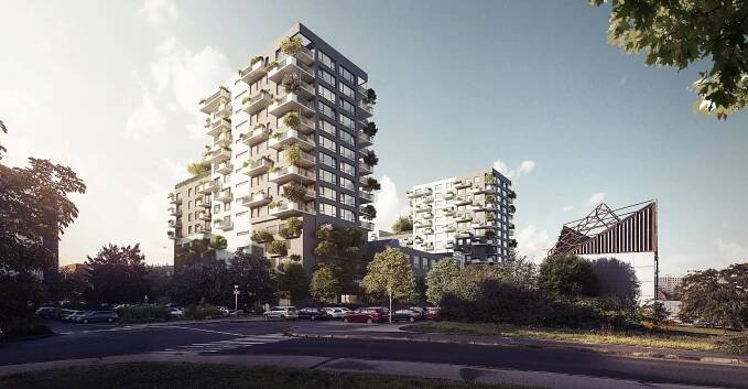 300 bytů za 1,3 miliardy korun. UDI Group zahájí stavbu věžáků v Lužinách
