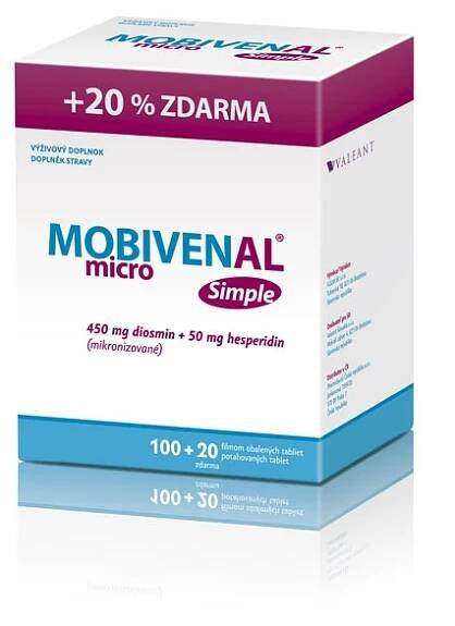 Mobivenal micro Simple 100+20tbl
