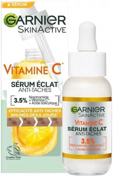 Best for brightening IndyBest review Garnier vitamin C brightening serum