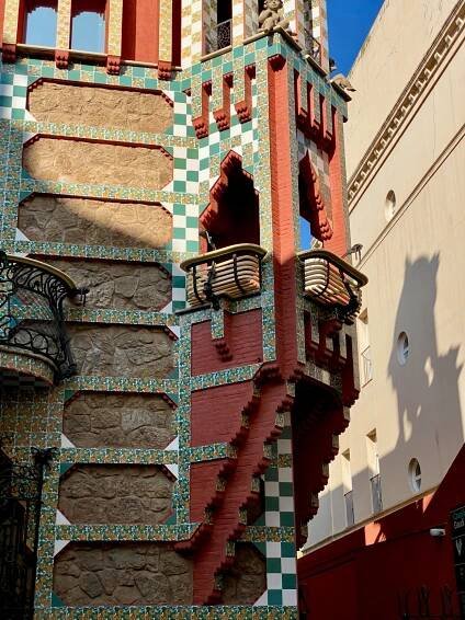 Gaudí's first masterpiece. Casa Vicens in Barcelona