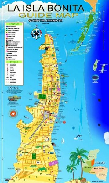 Maps of Belize