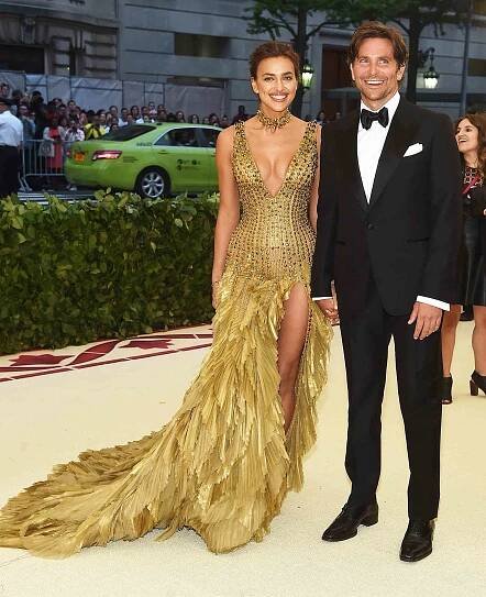Bradley Cooper and Irina Shayk Walk First Major Red Carpet Together at Met Gala