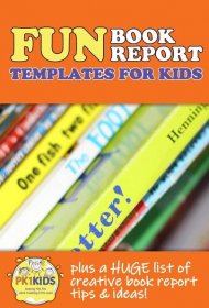 free simple book report templates for kids