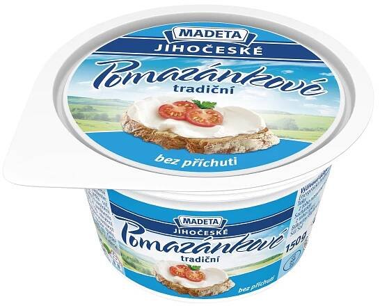 Madeta Jihočeské pomazánkové máslo tradiční bez příchuti