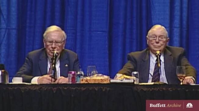 Buffett on reviewing his stock portfolio