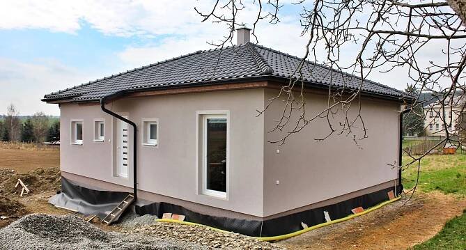 Dřevostavba na klíč - Loučka u Bílska - QHOUSE