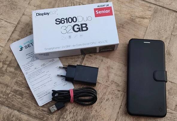 Mobilní telefon Aligator S6100 Duo