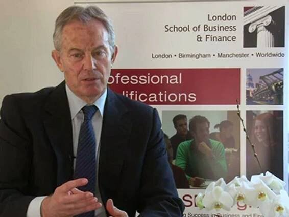 LSBF Interviews Tony Blair: Using Technology as a Learning Tool - video Dailymotion