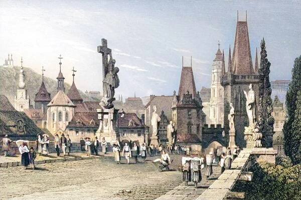 Zapomenutá historie Prahy: Tajemný ostrov pod Karlovým mostem - Bejvávalo.cz