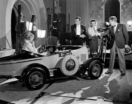 Marion Davies, Nils Asther, Robert Z. Leonard - The Cardboard Lover - Z natáčení