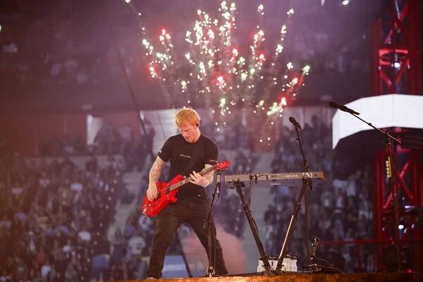 Fotos: Ed Sheeran in der Arena Düsseldorf am 5.9.2025