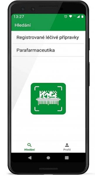 úvodní obrazovka programu