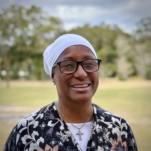 Joan Taylor (PE Teacher, Teacher's Aide) - Square
