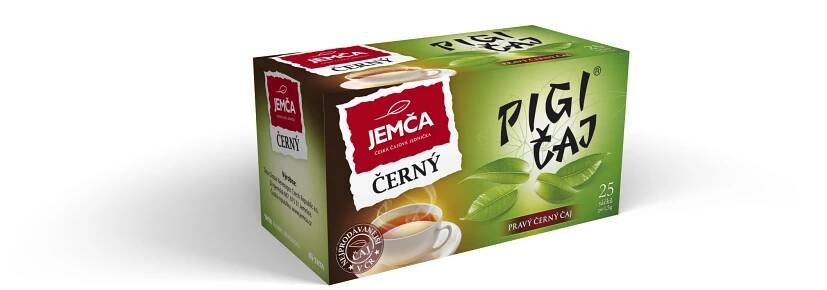 Čaj černý Pigi n.s.25x1.5g JEMČA