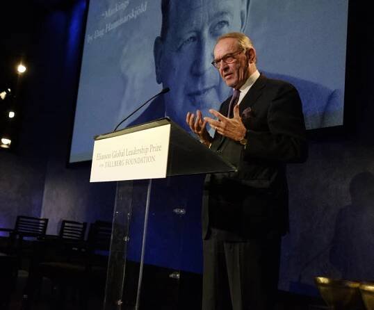 Jan Eliasson - Tallberg-SNF-Eliasson Global Leadership Prize