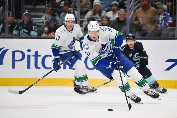 NHL: Vancouver Canucks at Seattle Kraken