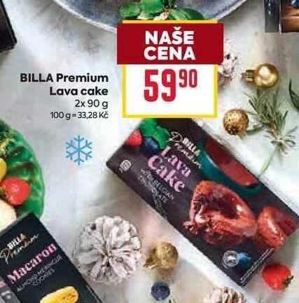 BILLA Premium Lava cake 2x 90 g